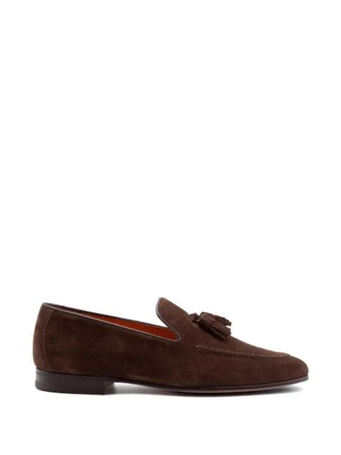 tassel-detail suede loafers by BERWICK SHOES
