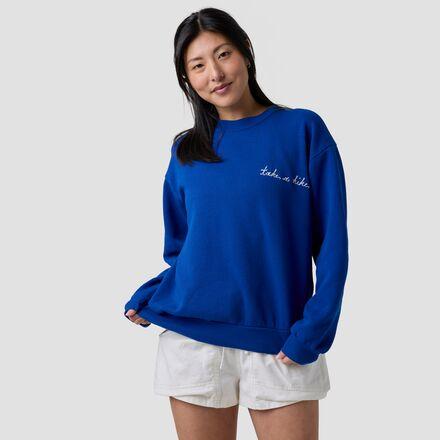 Take A Hike Chainstitch Sweatshirt by BEST REGARDS