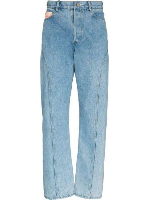 x Browns Focus 2 straight-leg jeans by BETHANY WILLIAMS