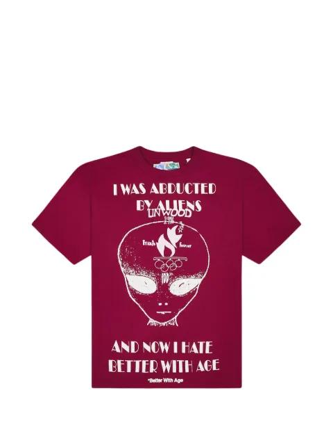 Abducted graphic-print T-shirt by BETTER WITH AGE