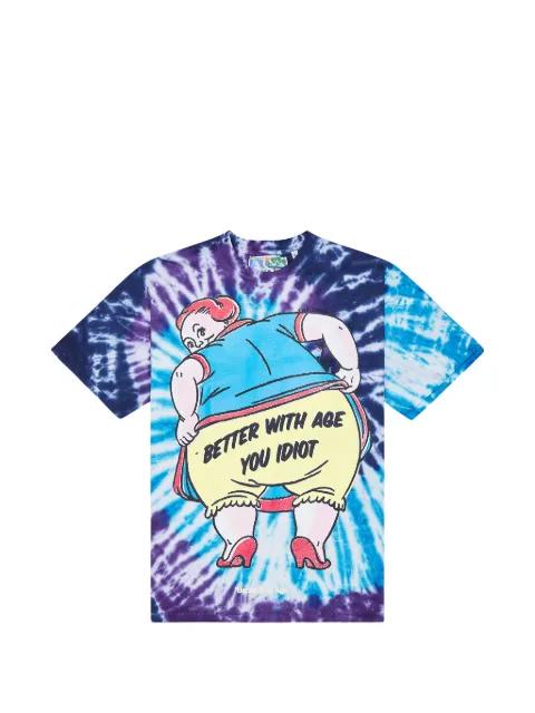 Frizzle tie-dye T-shirt by BETTER WITH AGE