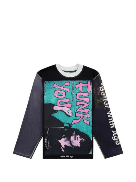 Rivka reversible long-sleeve -t-shirt by BETTER WITH AGE