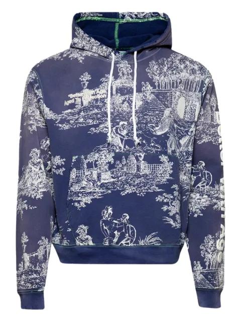 Yeresa patterned hoodie by BETTER WITH AGE