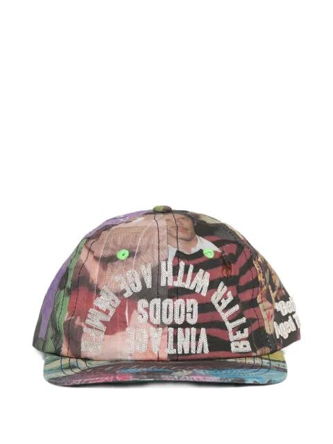 reconstructed button hat by BETTER WITH AGE