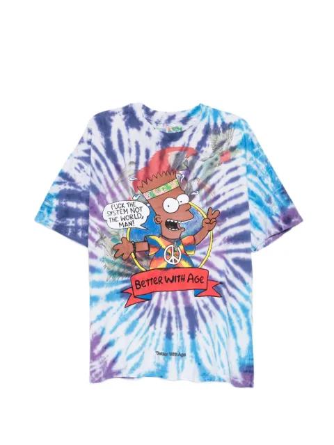 tie-dye graphic-print T-shirt by BETTER WITH AGE