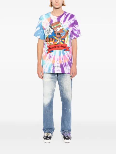 tie-dye graphic-print T-shirt by BETTER WITH AGE