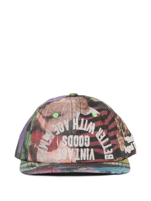 Tabloid adjustable-strap cap by BETTTER