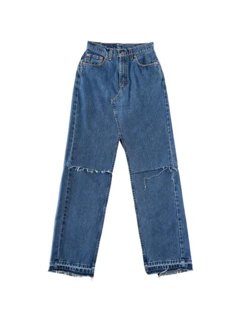 denim maxi skirt by BETTTER