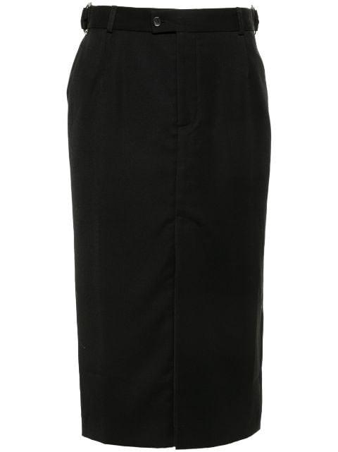 waist-tabs pencil skirt by BETTTER