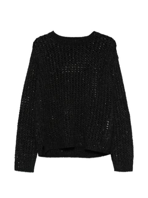 sequin-embellishment sweater by BETTY BARCLAY