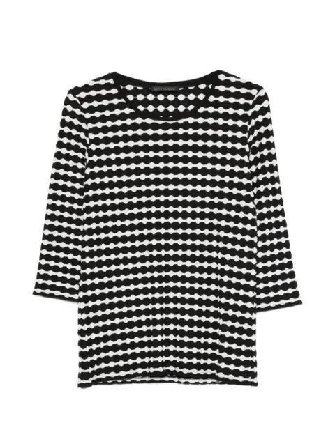striped-pattern T-shirt by BETTY BARCLAY
