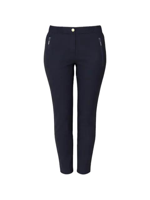 zipped-pocket slim trousers by BETTY BARCLAY