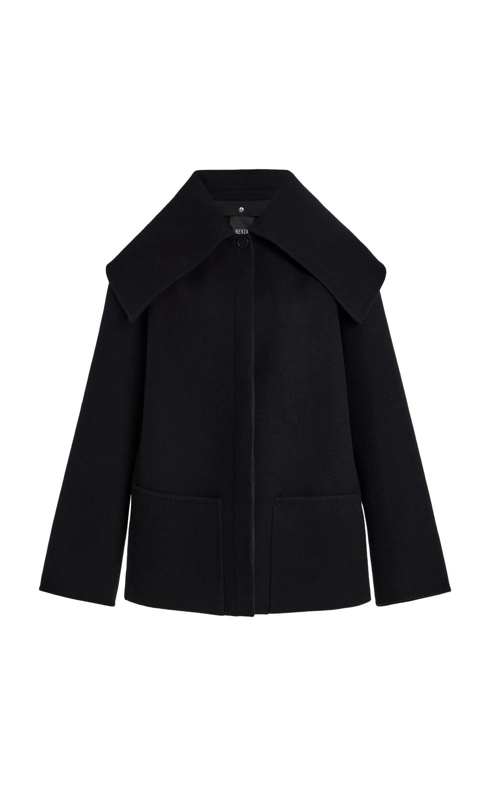 BEVZA Kozhukh Cashmere-Woolhort Coat - Moda Operandi by BEVZA