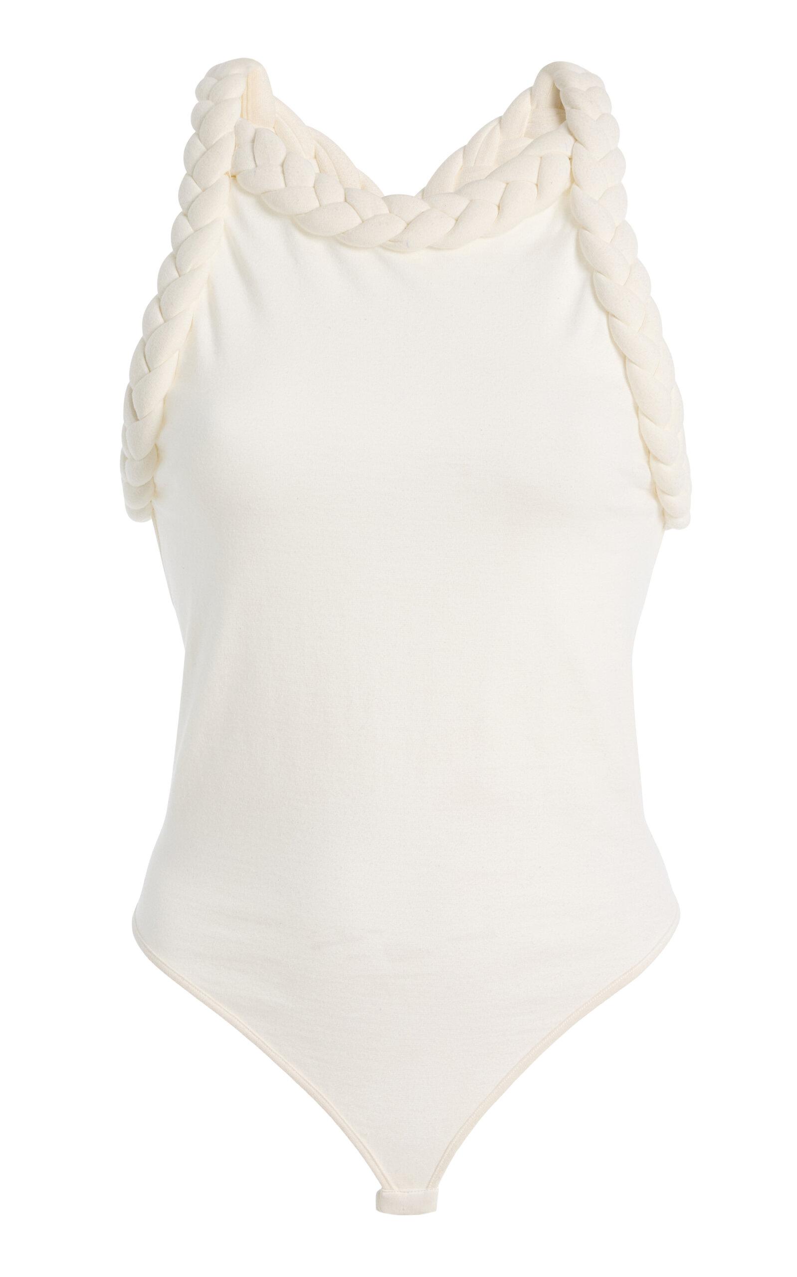 BEVZA Tisto Braided Jersey Bodysuit - Moda Operandi by BEVZA