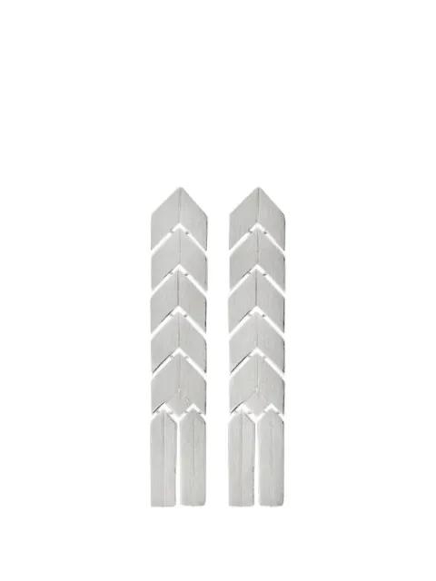 spikelet flat earrings by BEVZA