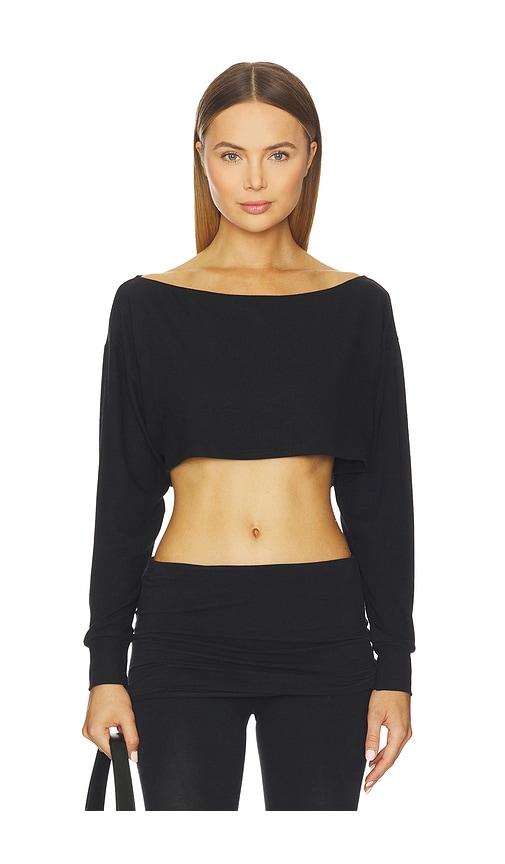 Beyond Yoga Duet 2-way Convertible Shrug in Black by BEYOND YOGA
