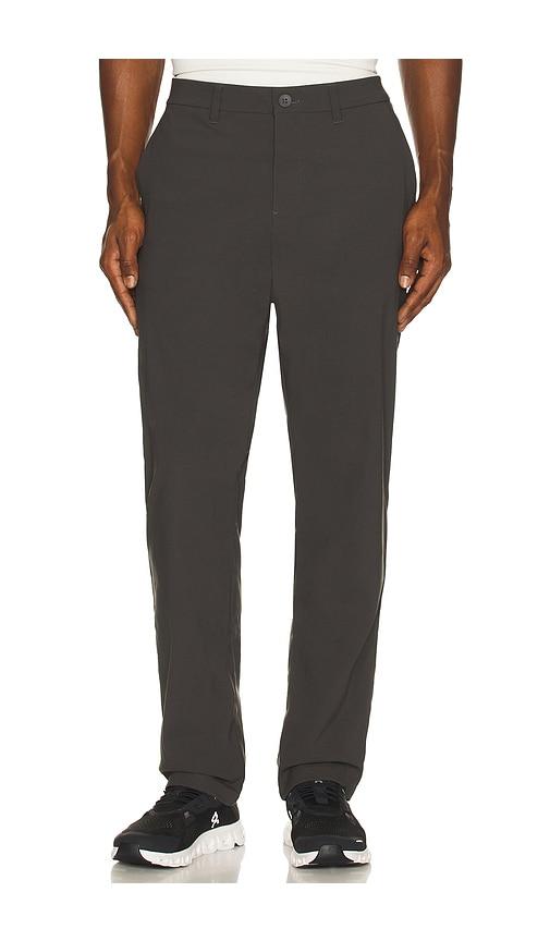 Beyond Yoga Essential Men's Chino 32 Trouser in Black by BEYOND YOGA