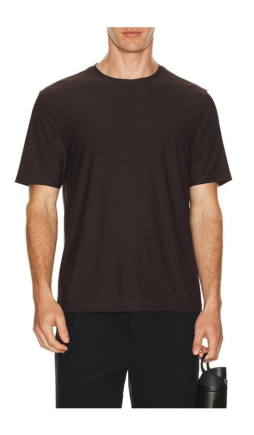 Beyond Yoga Featherweight Always Beyond Crew Tee 2.0 in Brown by BEYOND YOGA