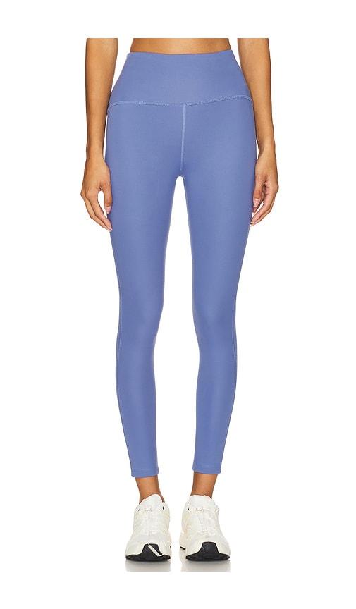 Beyond Yoga Powerbeyond Strive High Waisted Midi Legging in Blue by BEYOND YOGA