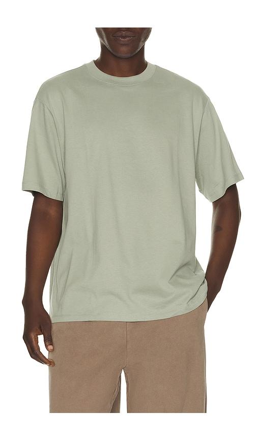 Beyond Yoga SoftKnit Cotton Tee in Green by BEYOND YOGA