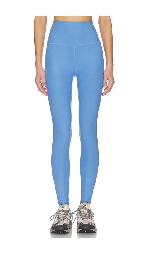 Beyond Yoga Spacedye Caught in The Midi High Waisted Legging in Baby Blue by BEYOND YOGA