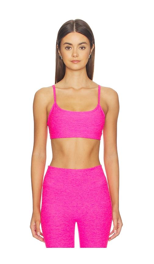 Beyond Yoga Spacedye Forever Bra in Fuchsia by BEYOND YOGA