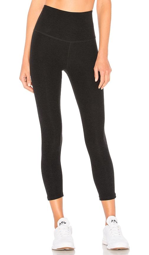 Beyond Yoga Spacedye High Waisted Capri in Black by BEYOND YOGA