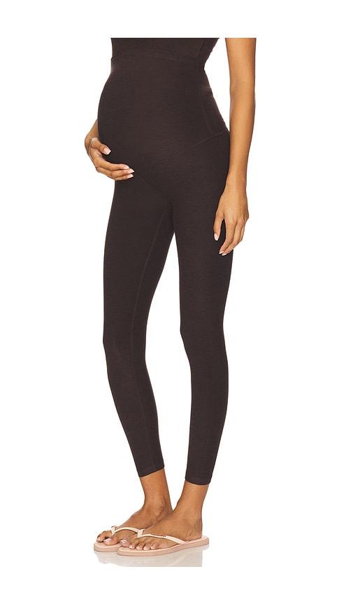Beyond Yoga Spacedye Love The Bump Maternity Midi Legging in Brown by BEYOND YOGA Beyond Yoga Spacedye Love The Bump Maternity Midi Legging in Brown by BEYOND YOGA