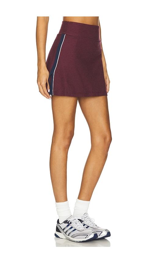 Beyond Yoga Spacedye Ready Skirt in Burgundy by BEYOND YOGA