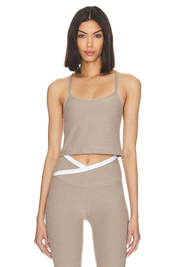 Beyond Yoga Spacedye Slim Racerback Cropped Tank in Oysht by BEYOND YOGA