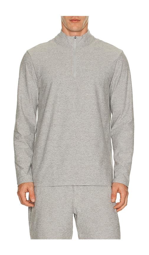 Beyond Yoga Spacedye Terrain Men's Quarter Zip Pullover in Grey by BEYOND YOGA