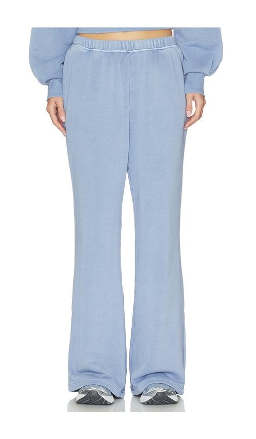 Beyond Yoga Washed Away Wide Leg Pants in Blue by BEYOND YOGA