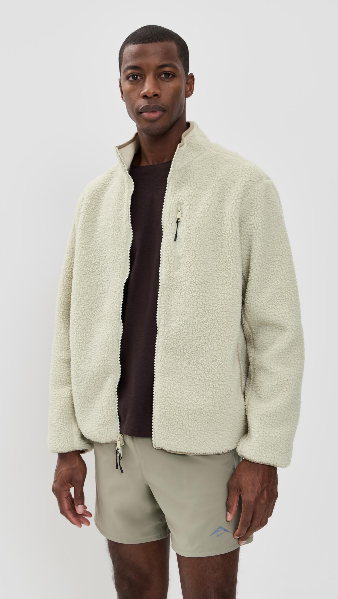 Boucle Fleece Men's Zip Jacket by BEYOND YOGA