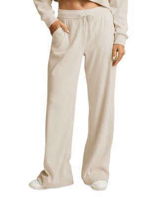 Breathe Easy Ribbed Pants by BEYOND YOGA