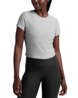 Featherweight Cropped Tee by BEYOND YOGA