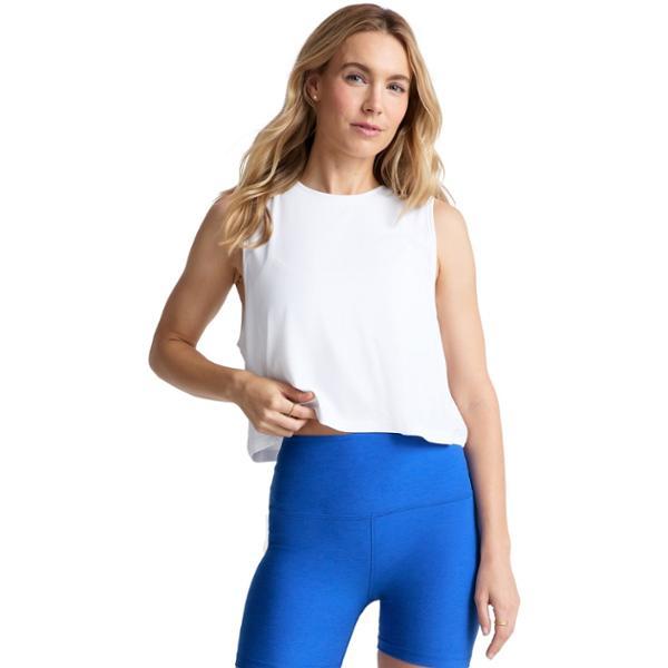 Featherweight Minimal Cropped Tank Top by BEYOND YOGA