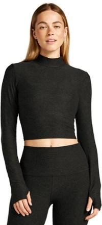 Featherweight Moving On Cropped Pullover by BEYOND YOGA
