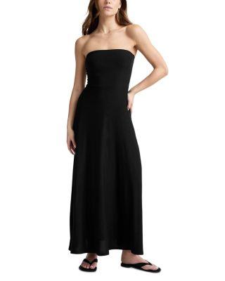 Featherweight Strapless Maxi Dress by BEYOND YOGA