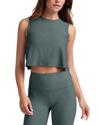Featherwight Minimal Cropped Tank by BEYOND YOGA