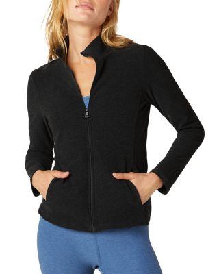 On the Go Mock Neck Jacket by BEYOND YOGA