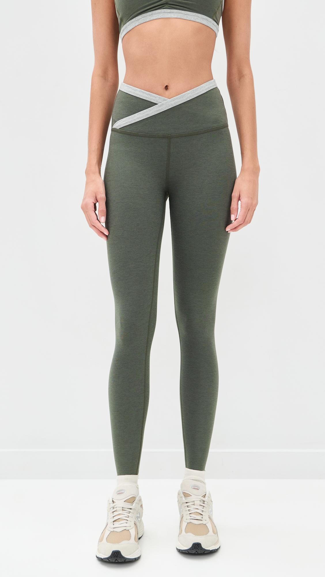 Spacedye Outlines High Waisted Midi Ankle Leggings by BEYOND YOGA