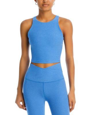 Spacedye Refocus Cropped Tank Top by BEYOND YOGA