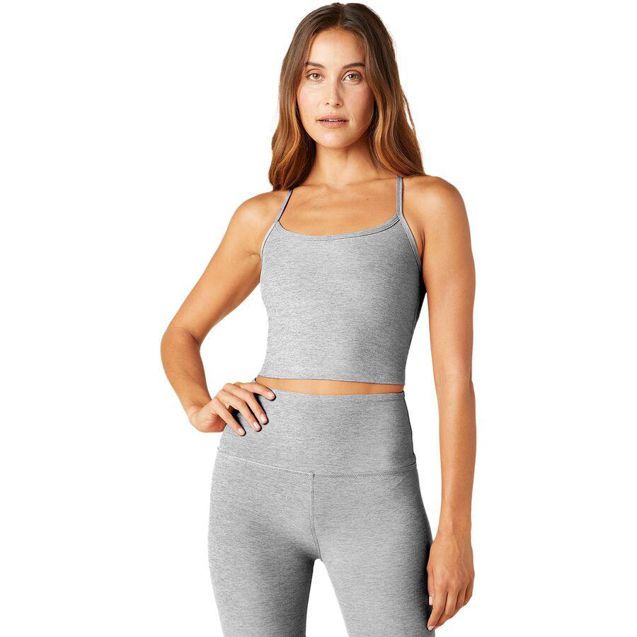 Spacedye Slim Racerback Cropped Tank Top by BEYOND YOGA