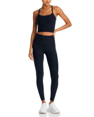 Spacedye Slim Racerback Cropped Tank Top & Caught In The Midi High Waisted Leggings by BEYOND YOGA