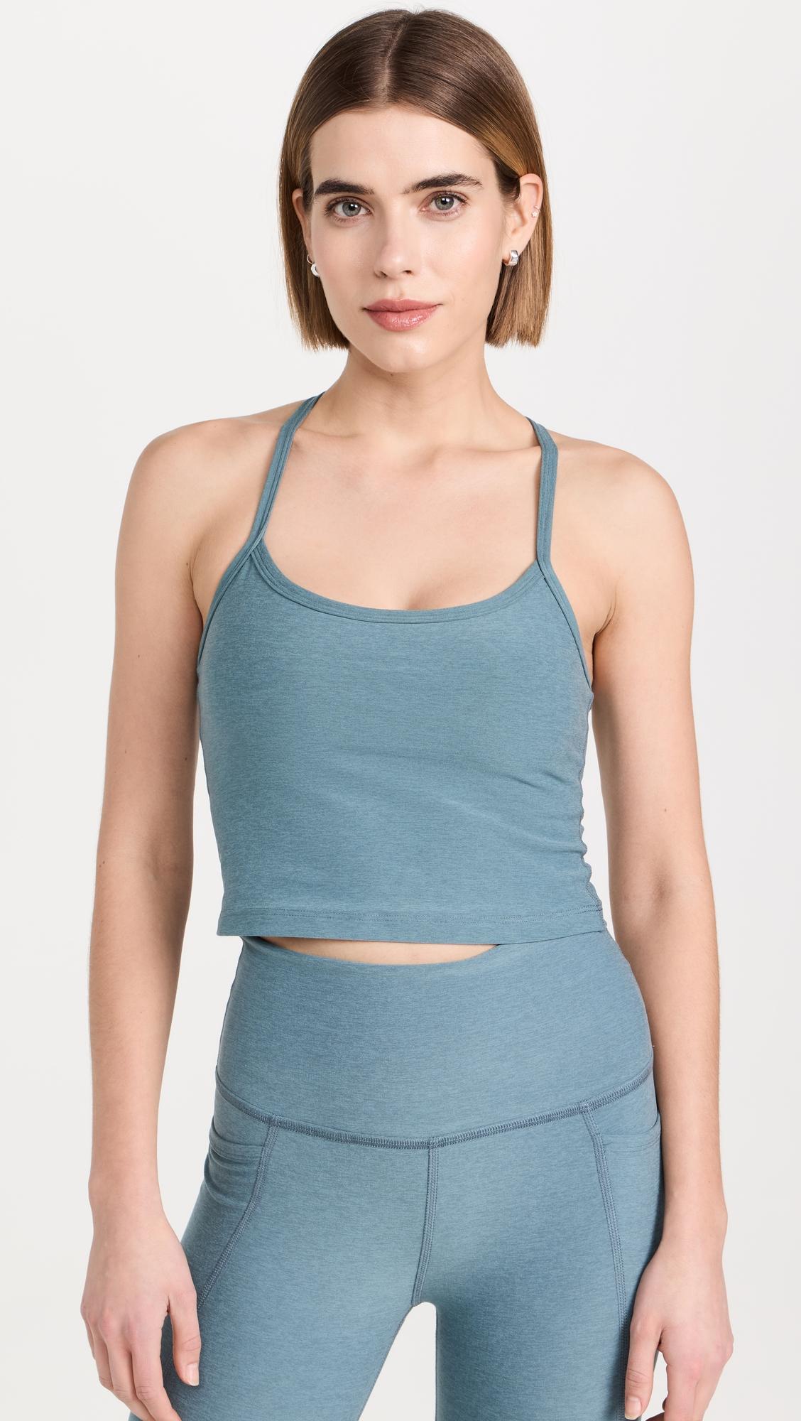 Spacedye Slim Racerback Cropped Tank by BEYOND YOGA