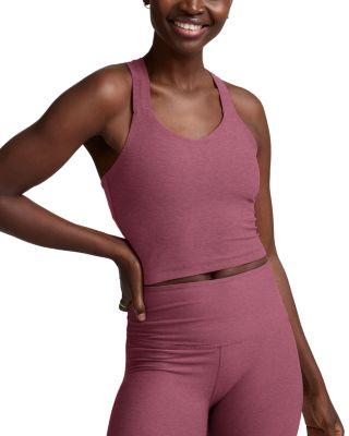 Spacedye Twist Cropped Tank by BEYOND YOGA