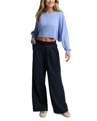 Studio Luxe Cropped Long Sleeve Tee by BEYOND YOGA