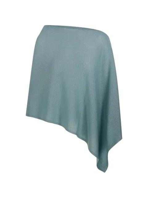 asymmetric poncho by BEYOU