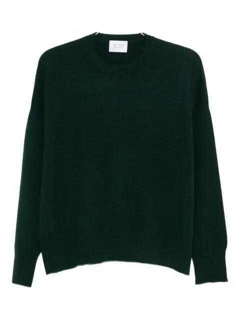 crew-neck cashmere sweater by BEYOU