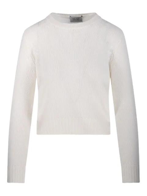 crew-neck long-sleeves jumper by BEYOU